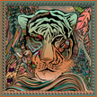 Tyger Silk Scarf - Soft